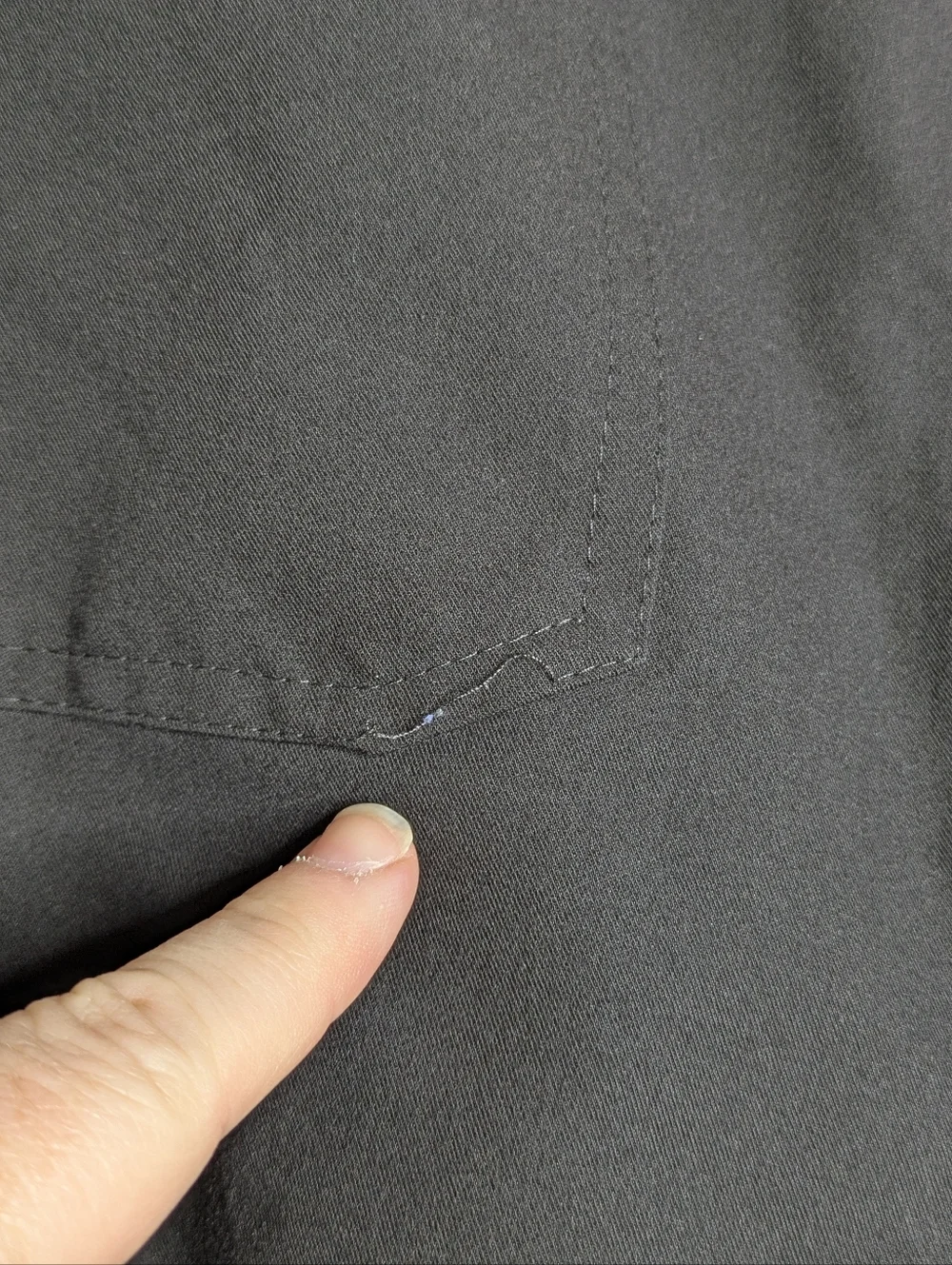 Figs Black Cairo Cargo Zip Up Drawstring Scrub Pant M